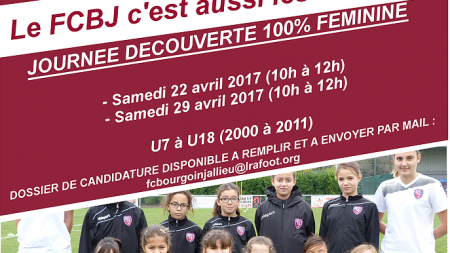 Le FC Bourgoin-Jallieu, c’est aussi les filles !